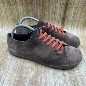 Camper Peu Cami Men's Size 9 EU 42 Brown Suede Low Top Shoes Sneakers